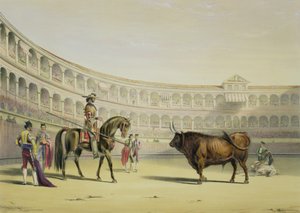 Picador utmanar tjuren, 1865 av William Henry Lake Price