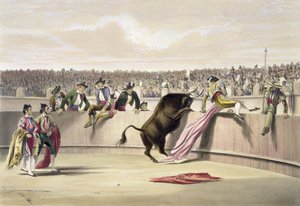 Tjuren som hoppar över barriärerna, 1865