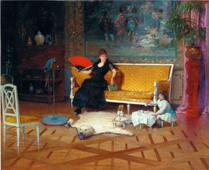 Die Teestunde der Puppe, 1885