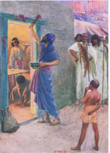 Den första påsken, från The Bible Picture Book utgiven av Thomas Nelson, c.1950
