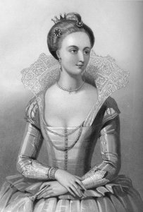 Anne av Danmark 1665-1714, drottninggemål till kung James I, 1851.