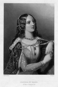Isabella av Valois, andra hustru till Richard II, c1860.