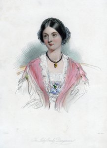 Lady Emily Dungarvon, 1800-talet. av William Henry Mote