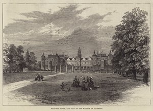Hatfield House, säte för markisen av Salisbury