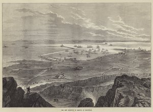 The New Harbor of Refuge i Holyhead av William Henry Pike