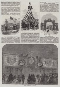 Bröllop mellan prinsen av Wales och Alexandra av Danmark av William Henry Pike