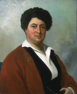 Porträtt av Alexandre Dumas, 1855.