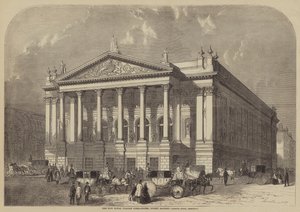The New Royal Italian Opera-House, Covent Garden, Edmund Barry, arkitekt