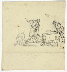 Tre arbetare av William Henry Pyne