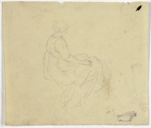 Kvinna sitter av William Henry Pyne
