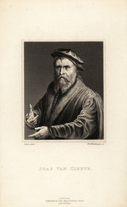 Porträtt av Joos van Cleve, målare verksam i Antwerpen, cirka 1485-1540 av William Henry Worthington