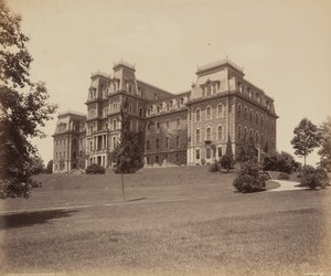 Easton, Pardee Hall, Lafayette College,ca. 1895 (foto) av William Herman Rau
