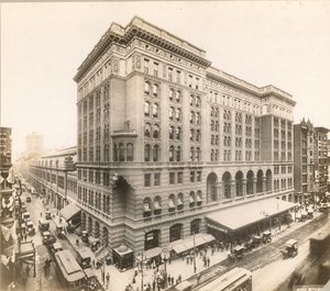 Market Street at 12th, 1912 (fotografiskt tryck)