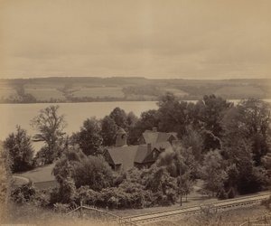 Owasco Lake, Casowasco,ca. 1895 (foto) av William Herman Rau