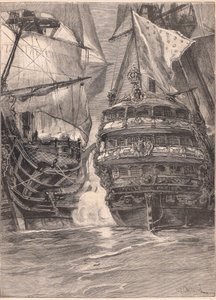Attack mot Ville de Paris AD 1782