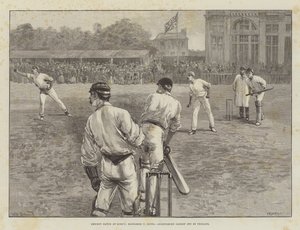 Cricketmatch på Lord