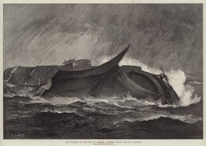 HMS Eurydice som senast sett av Benjamin Cuddiford, en av de två överlevarna