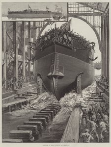 Lansering av HMS Rodney i Chatham