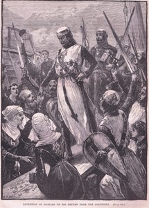 Mottagande av Richard när han återvände från kontinenten 1194 e.Kr