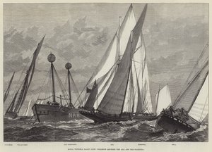 Royal Victoria Yacht Club, kollision mellan Ada och Florinda