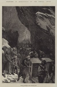 Skisser i Afghanistan, Hospital Dhoolies i Jugdulluk Pass