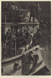 Krisen i Egypten, fören på ett av Hennes Majestäts krigsskepp