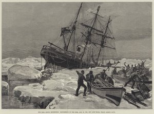 Eira Arctic Expedition, grundandet av Eira, 21 augusti 1881, utanför Cape Flora, Franz Joseph Land