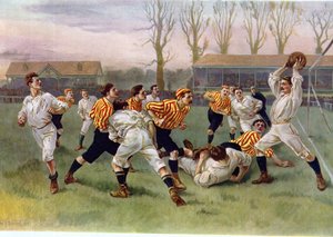 Fotbollsmatchen, 1890