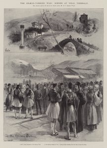 Det grekisk-turkiska kriget, scener i Volo, Thessalien