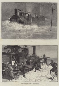 Den stora snöstormen i Northumberland