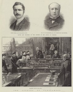 Riksdagens öppnande av William Heysham Overend
