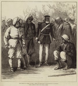 Prinsen av Wales i Indien, grupp överlevande från Lucknows försvar