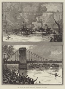 Race for the Sculling Championship, på Tyne