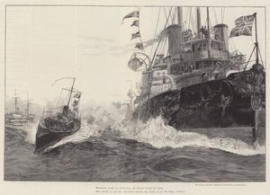 Sanspareil, Sir Michael Culme-Seymours flaggskepp, i Medelhavet