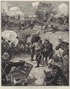 Kriget i Egypten, de två niopundarna från Royal Horse Artillery, 24 augusti