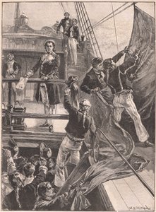 Myteriet vid Spithead: dra ner den röda flaggan AD 1797
