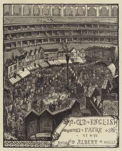 Ye Old English Fayre, vid Royal Albert Hall av William Heysham Overend