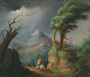 A Thunderstorm (oljemålning ombord)