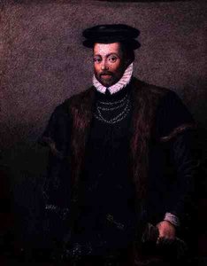 Lord North (akvarell på papper)