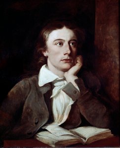 Porträtt av den brittiske poeten John Keats (målning)