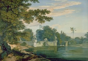 Utsikt i närheten av Agra, ca 1780 av William Hodges