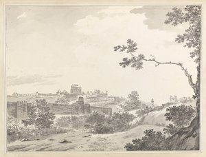 Utsikt över Fatehpur Sikri av William Hodges
