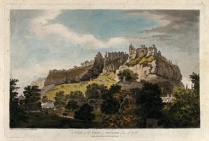 En vy över fortet i Gwalior, från nordväst. av William Hodges