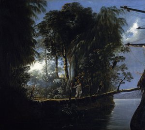 Pickersgill Harbor, Dusky Bay (Nya Zeeland, Nya Zeeland) av William Hodges