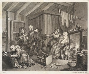 En skökas framsteg av William Hogarth
