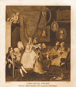 En musikalisk studie av William Hogarth av William Hogarth