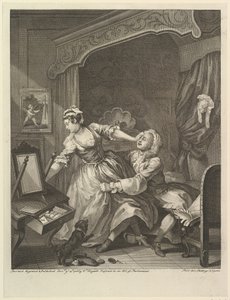 Före den 15 december 1736. av William Hogarth