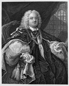 Biskop Hoadly av William Hogarth