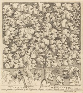 Karaktärer och karikatyrer av William Hogarth