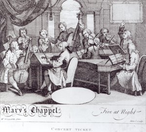 Konsertbiljett till Mary